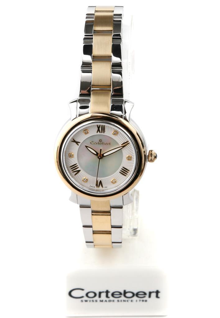 Sedef Model Rose Gold Cortebert Lüks Bayan Kol Saati
