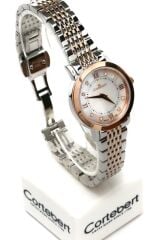 Rose Gold Sedef Model Cortebert Lüks Bayan Kol Saati