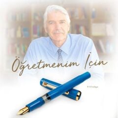 Scrikss Lüks Dolma Kalem Ömür Boyu Garanti İndigo