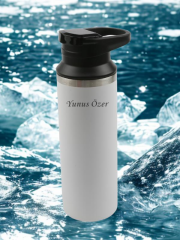 Outdoor 304 Çelik Termos , 500 ml Kişiye Özel İsimli