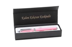 Pembe Renk Roller Kalem