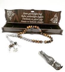 Kişiye Özel Orjinal Kaplan Gözü Tesbih