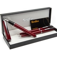 Scrikss 3 lü Kalem Seti Bordo