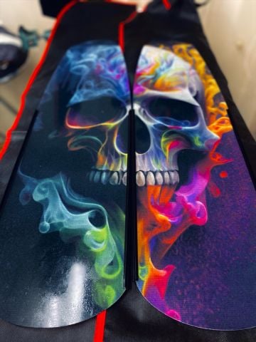 Deep Divers Skull Carbon Pala Labrax Ayaklıklı