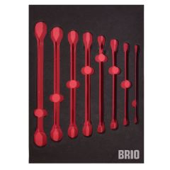 Brio Anahtar Yıldız Set 8 Parça 6X7-20X22 Sünger Yatak Boş