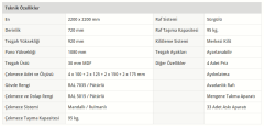 Profil A-15.752 Çalışma Tezgahı