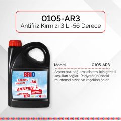 Brio Antifriz Kırmızı 3 L -56 Derece