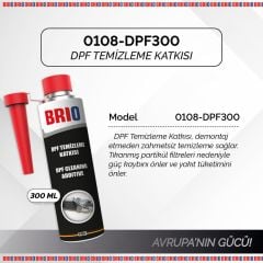 Brio Dizel Partikül Filitre Temizleyici 300 Ml