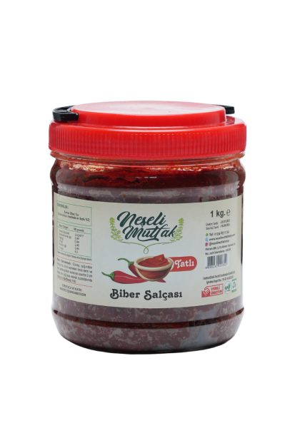 Yeni Sezon Biber Salçası Tatlı 1 Kg