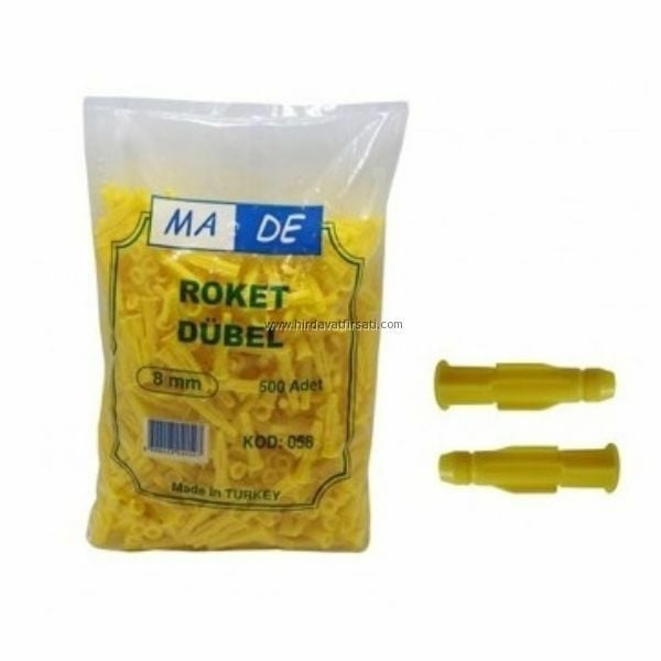 8 mm Roket Dübel 25 Adet