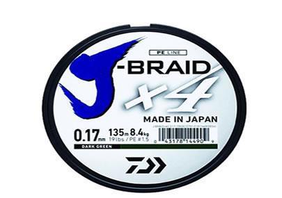 Daiwa J Braid 4X 135 mt Örgü Misina