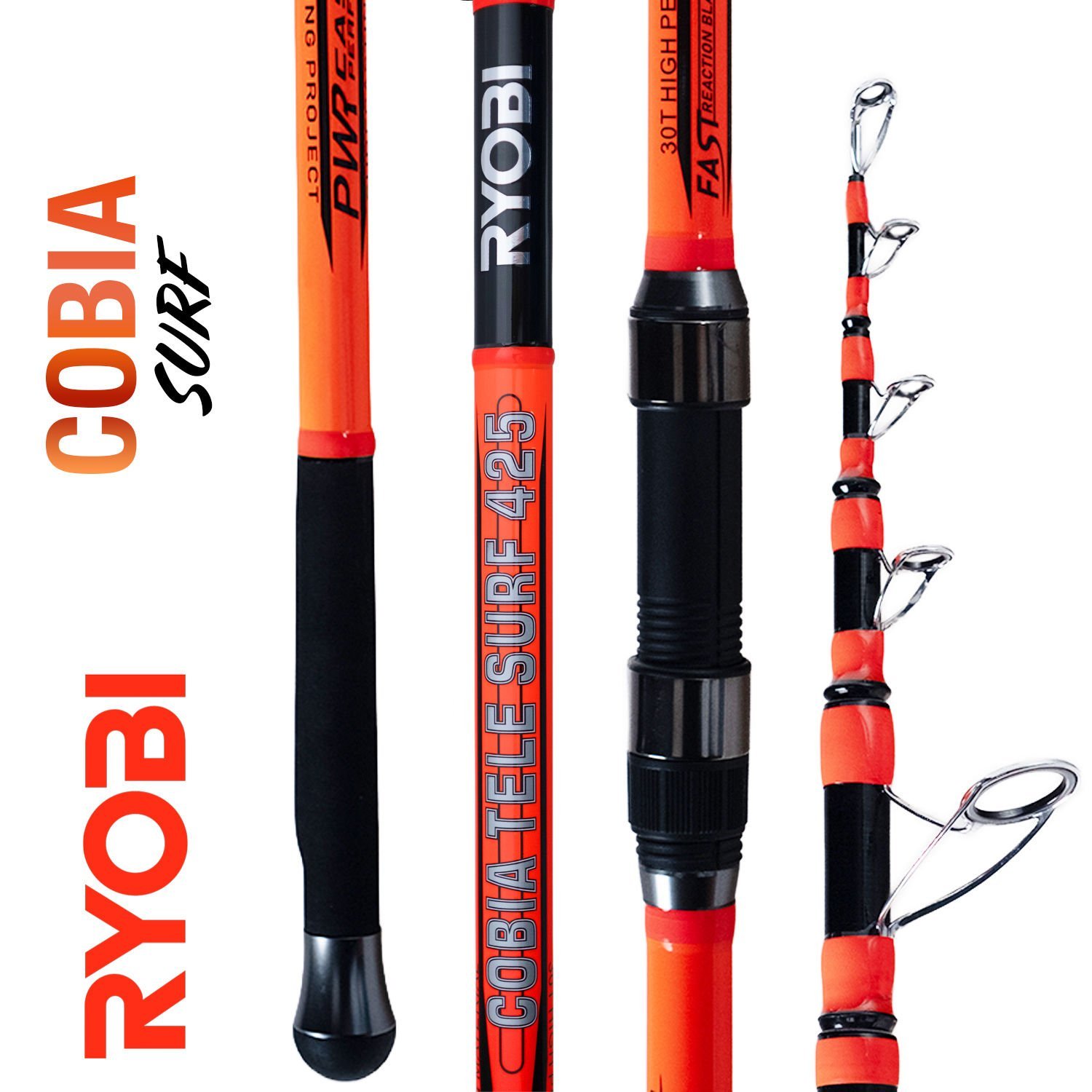 Ryobi Cobia 4,25 mt Tele Surf 100-300 gr Kamış