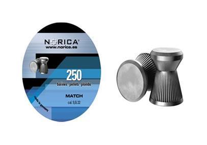 Norica Match 5,5 mm Havalı Tüfek Mermisi