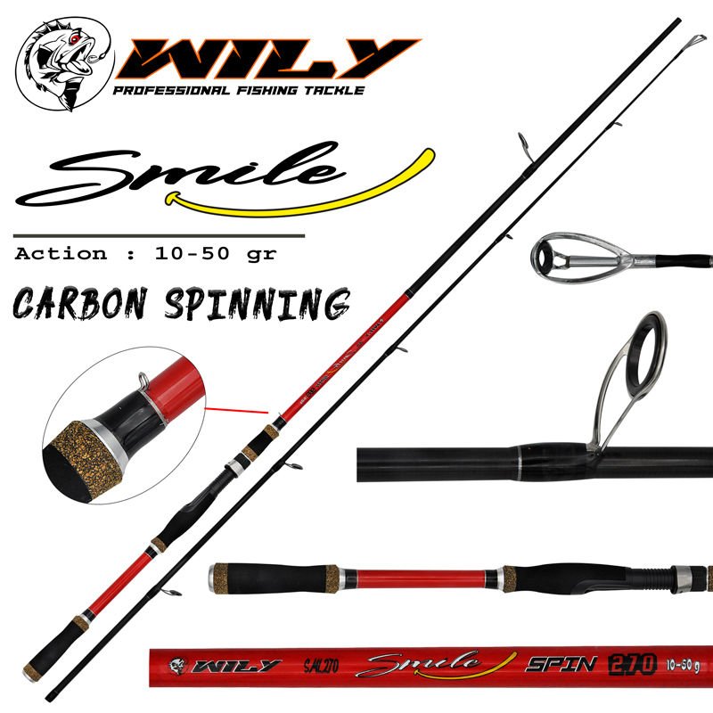 Wily Smile 270 cm  Spin Kamış 10 - 50 gr