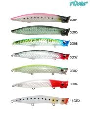 River Pop N Catch 3D 125 mm 19 gr Popper