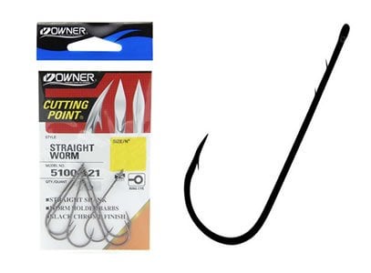 Owner 5100 Uzun Pala Delikli Lüfer İğnesi