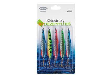 Fladen Rodskar 18 gr Kaşık Seti 5 pcs