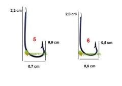 Youvella 1303 Karbon İğne No:5-6