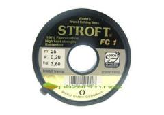 Stroft FC1 Fluocarbon 0,18 mm Misina 25 mt