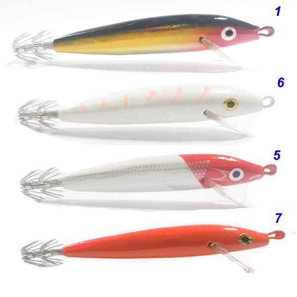 Captain 3024 Squid Lure 10 cm 20 gr Kalamar Sahtesi