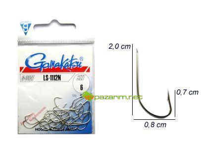 Gamakatsu LS-1112N Nikel İğne No:6