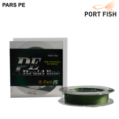 Portfish Pars 8 Kat İp Misina 150 mt Yeşil