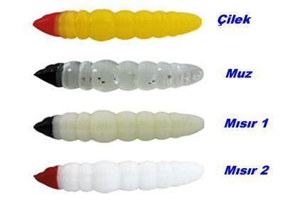 Effe W179 Silikon Kokulu Yüzen Solucan 4 cm