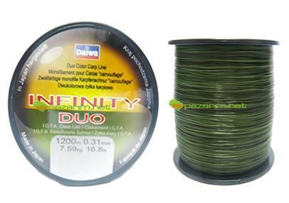 Daiwa Infinity Duo 1200 mt 0.31 mm Misina