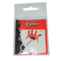 Captain 4914 Stoper 3x5'li Paket Boncuklu Fırdöndülü Stopper