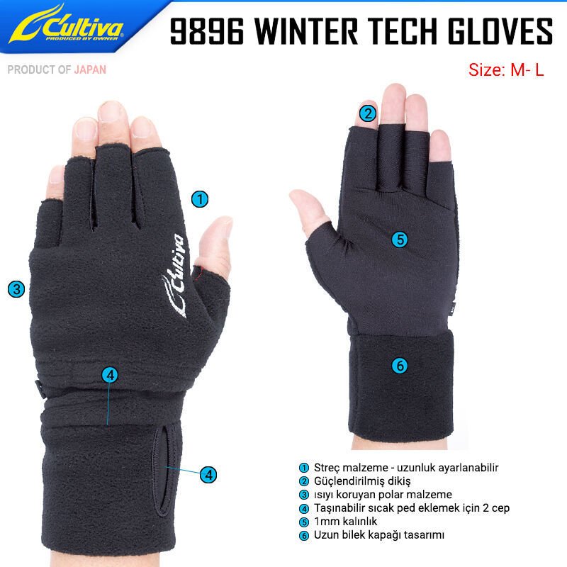 Owner 9896 Winter Tech Gloves