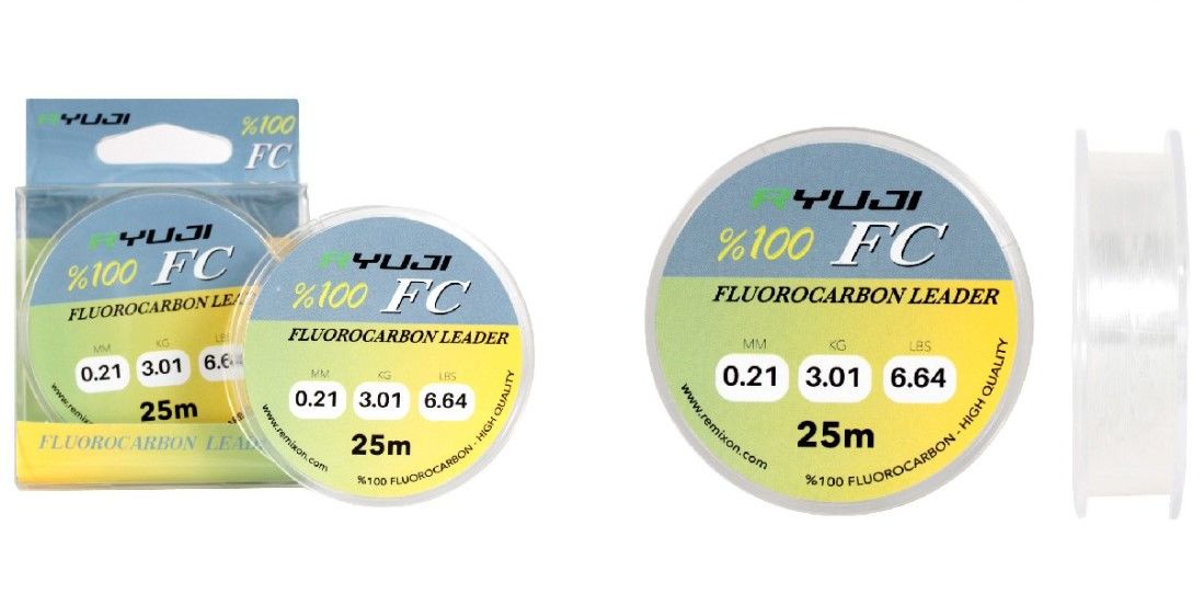Ryuji Fluoro Carbon Leader 25 Mt Misina