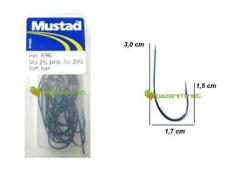 Mustad 496 İğne 25 Ad Kutu No:1/0