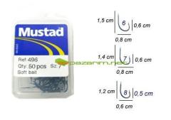 Mustad 496 Karbon İğne