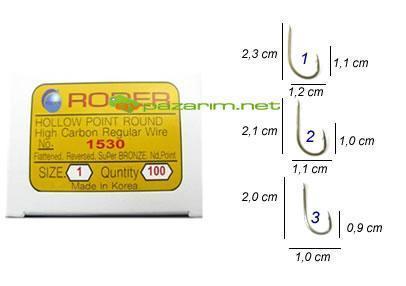 Roder 1530 İğne No: 1-2-3