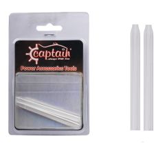 Captain 7629 Transparan Tüp 5gr Cristal Stick 2'li Set