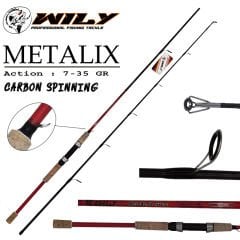 Wily Metalix 2,40 mt 7-35 gr Spin Kamış