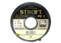 Stroft FC1 Fluocarbon 0,30 mm Misina 25 mt