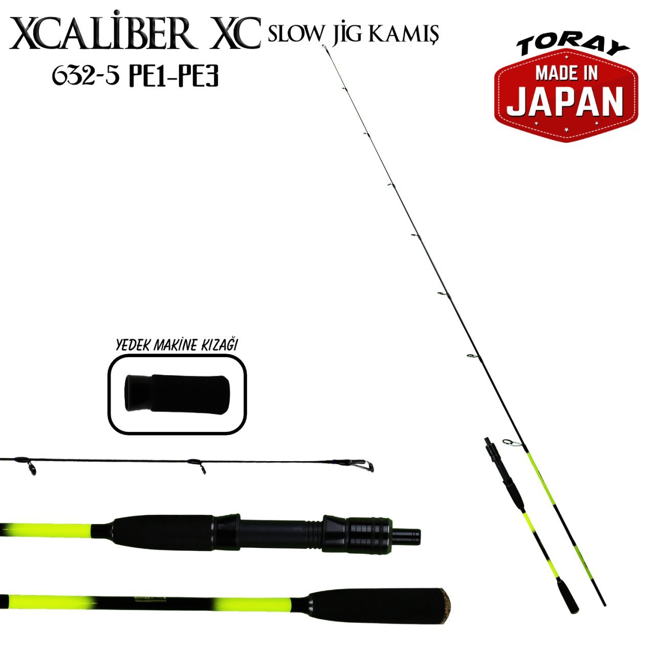 Avpazarim.net | Jig Kamışları, Kaido Xcaliber XC 632-5 Slow Jig