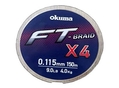 Okuma FT-4 Braided Line 0,115 mm İp Misina