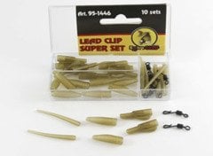 Extra Carp Lead Clip Super Set 10 set