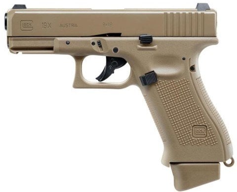 Umarex Glock 19X Desert FDE Blowback Airsoft Tabanca