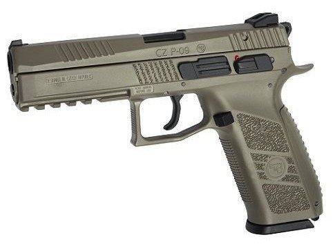 ASG CZ75 P09 Duty Blowback GBB Airsoft Tabanca, Çöl