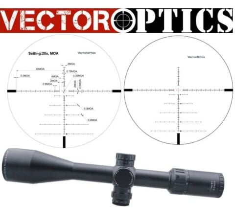 Vector 6-24x50 TOUREX FFP Tüfek Dürbünü SCFF-19