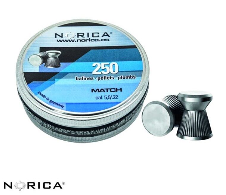 Norica Match 5.5 mm Havalı Saçma, Pellet