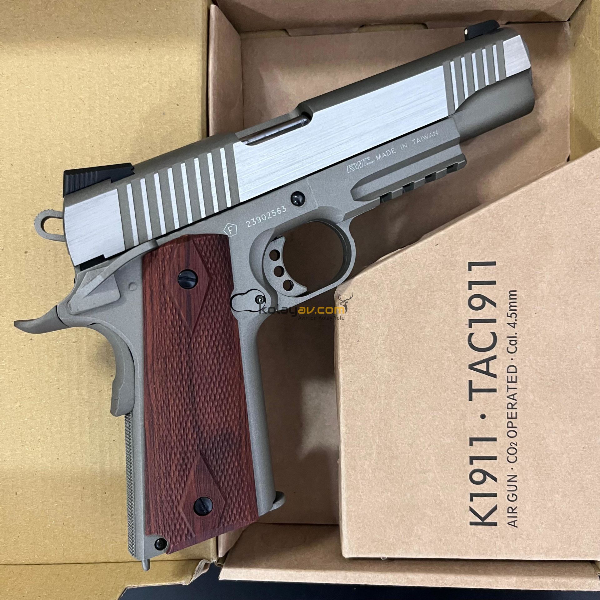 KWC TAC 1911 4.5mm Havalı Tabanca