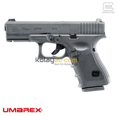 UMAREX Glock 19 Gen 4 Blowback Airsoft Tabanca (Greengas)