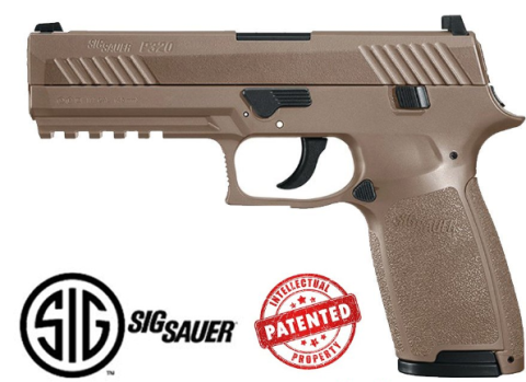 Sig Sauer P320 Çöl Blowback Havalı Tabanca (Pellet)