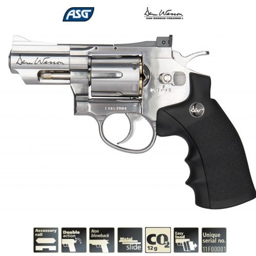 ASG Dan Wesson 2.5 İnc Revolver Toplu Havalı Tabanca