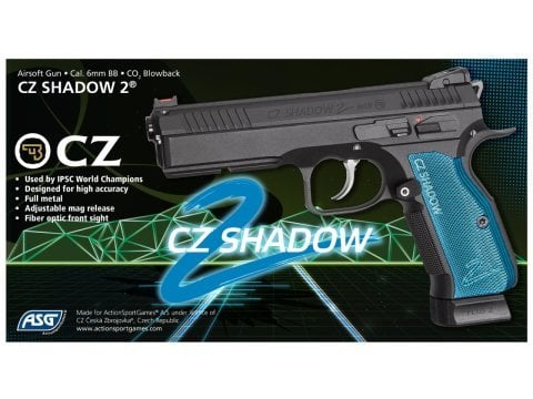 ASG CZ Shadow 2 Blowback Airsoft Tabanca