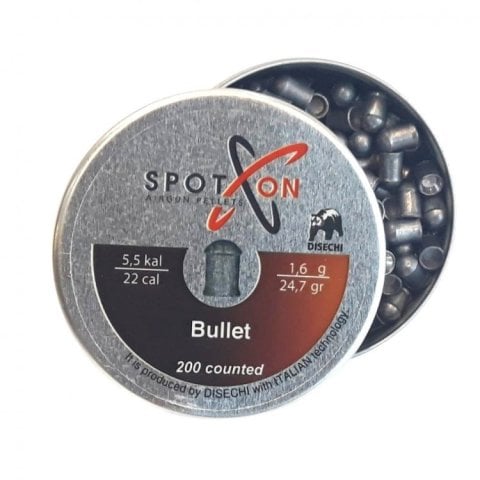 Spoton Bullet 5.5mm Havalı Tüfek Saçması, Pellet